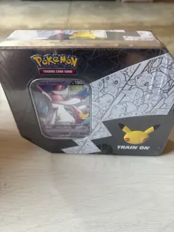Pokemon TCG 25th Anniversary Celebrations Dark Sylveon V Tin Factory Sealed - Image 4