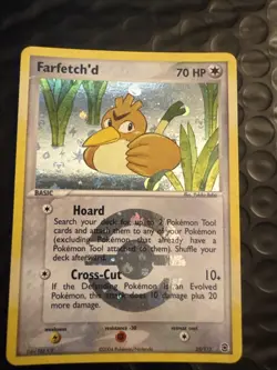 Farfetch'd Pokemon FireRed & LeafGreen Reverse Holo 23/112 NM - Image 1