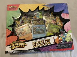 Pokemon TCG Mega Evolution Ascended Heroes First Partners Deluxe Pin Collection! - Image 1