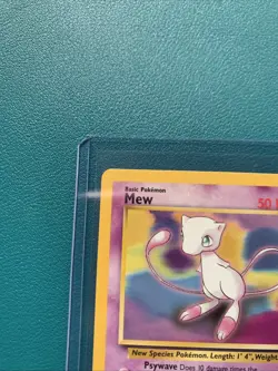 1999 Pokemon Black Star Promo #8 Mew LP-NM - Image 4