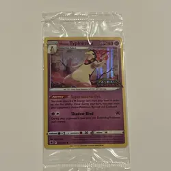 Hisuian Typhlosion 052/189 Stamped Astral Radiance Holo SEALED PROMO Pokemon - Image 1