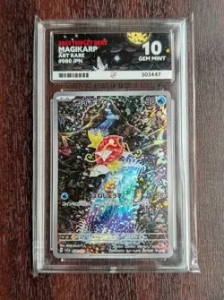 Ace 10 Gem Mint Magikarp AR 080/073 SV1a Triplet Beat Japanese Pokemon Card - Image 1