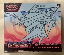 Pokemon Chaos Rising Pokemon Center Elite Trainer Box ETB SEALED NEW - Image 1
