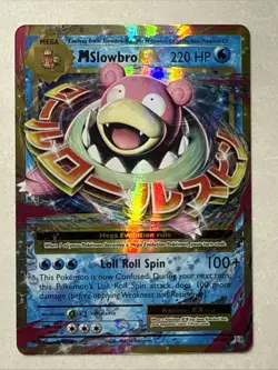 Pokemon TCG M Slowbro EX Mega XY Evolutions Ultra Rare Holo Card 27/108 - Image 1