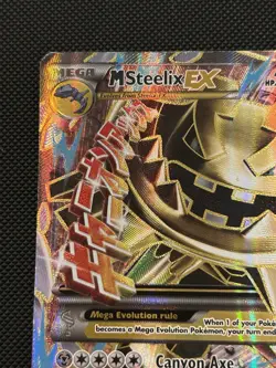M Steelix EX Pokemon TCG XY Steam Siege 109/114 Full Art Ultra Rare HP/DMG - Image 3