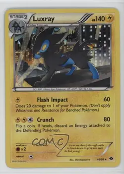 Luxray (Cracked Ice Holo) Pokemon Black & White Next Destinies #46 - Image 1