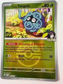 Erika's Tangela | 007/217 | Poke Ball Reverse Holo | Pokemon Ascended Heroes - Image 1