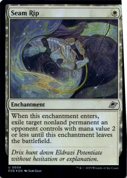 Seam Rip (Foil) Edge of Eternities - Magic MTG NM - Image 1