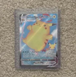 The Pokemon Company Surfing Pikachu VMAX 009/025 Celebrations Ultra Rare Holo EN - Image 1