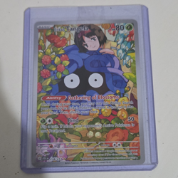 Pokemon TCG Erika's Tangela 218/217 Illustration Rare Holo 80HP EN - Image 1