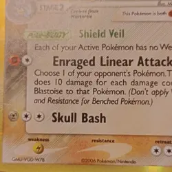 Pokemon Blastoise Delta Species 2/100 Crystal Guardians Holo Rare 110 HP Eng - Image 4