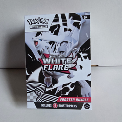 Pokemon TCG Scarlet & Violet—White Flare Booster Bundle 6 Packs (60 Cards) - Image 1