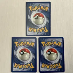 Pokemon Vintage Card Fossil Lot Zubat Krabby Grimer LP - Image 2