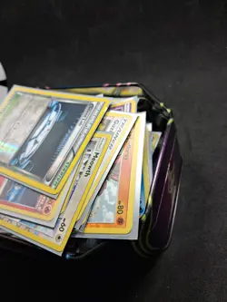 Pokemon 90 Mystery Tin Storage Unit Find No-Dup Cards All Holo Or Reverse Holo - Image 3