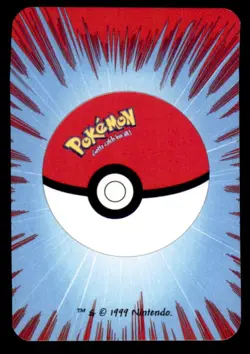 1999 Pokemon Nintendo Bicycle Playing Cards Mini Blue Seel English #9 - Image 2