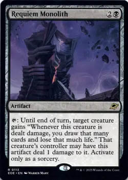 Requiem Monolith Edge of Eternities - Magic MTG NM - Image 1