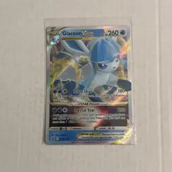 Glaceon VSTAR SWSH197 SWSH: Sword & Shield Promo Cards Holo. Pk001743 - Image 1
