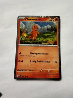 Charmander (Cosmos Holo) 004/165 Promo Miscellaneous Cards & Products Pokemon NM - Image 1
