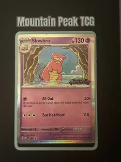 LP Slowbro #083 Pitch Black Pre-Release Stamped Promo - English Pokemon Card - Image 1