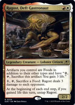Ragost, Deft Gastronaut Edge of Eternities - Magic MTG NM - Image 1