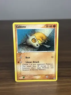 Cubone 60/112 FireRed & LeafGreen Non-Holo Pokemon Card - Image 1
