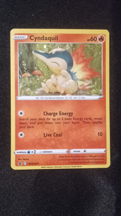 Cyndaquil - (Cosmos Holo) SWSH221 SWSH: Sword & Shield Promo Cards Holo - Image 1