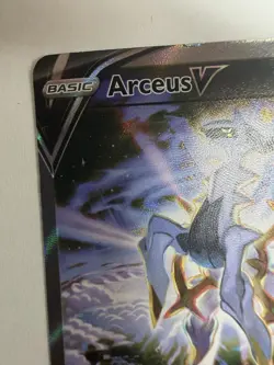 Arceus V Alt Art Brilliant Stars 166/172 Pokemon Card FA SWSH 2022 LP - Image 2