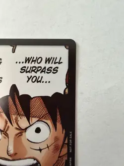 One Piece Promotion Cards 1st Anniversary DON!! Card Monkey.D.Luffy - Image 3