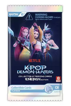 KPop Demon Hunters-Collectible Trading Cards-Energy Edition Box - Image 2