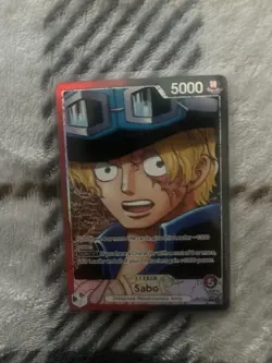 Bandai One Piece Card Game Carrying On His Sabo OP01-013 Leader Alt Art Foil - Image 1