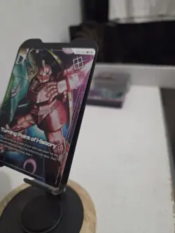 Bandai Gundam Card Game Turning Point of History ST01-014 U+ Holo Command Eng - Image 2