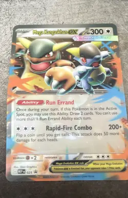 Mega Kangaskhan ex 025 Jumbo Cards Holo - Image 1