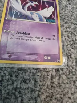 Pokemon EX Unseen Forces Lugia Holo Card 29/115 2005 Reverse Holo Stamped - Image 4