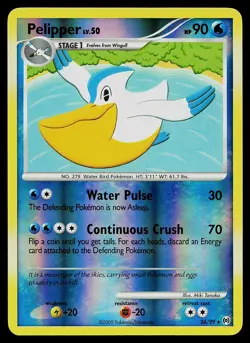 Pokemon Card - Pelipper Arceus 24/99 Reverse Holo - Image 1