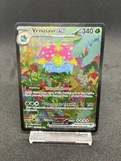 Pokemon TCG Venusaur EX Card 198/165 SV Sir Scarlet & Violet 151 Nm/m - Image 1