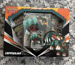 POKEMON Copperajah V Collection Box SEALED Rare Cards TCG - Image 1
