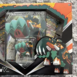 POKEMON Copperajah V Collection Box SEALED Rare Cards TCG - Image 2