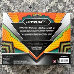 POKEMON Copperajah V Collection Box SEALED Rare Cards TCG - Image 5
