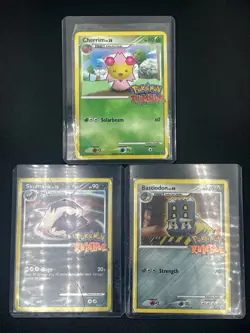 Pokemon Card Lot: Cherrim, Bastiodon, And Skuntank Rumble - Image 1