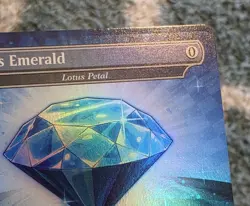 Magic the Gathering - Chaos Emerald Blue Foil - 7033 - Secret Lair x Sonic - LP - Image 3