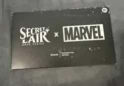 Magic the Gathering Secret Lair X Marvel Storm Rainbow Foil Edition Sealed - Image 1