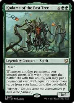 NM Kodama of the East Tree, MTG, Bloomburrow Commander, Magic, 227 - Image 1