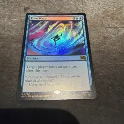 Time Warp 788 MTG MSC Commander: Marvel Super Heroes Foil NM - Image 1
