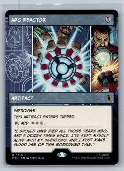 Magic: The Gathering Marvel Super Heroes Arc Reactor (Borderless) 310 - Image 1