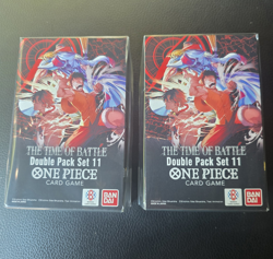 (Lot of 2) One Piece op-16 Double Pack Set Vol 11 Factory Sealed - Image 1