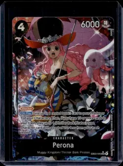 Perona EB03-045 SR Alt Art - EB-03 Heroin's Edition One Piece TCG - English - Image 1