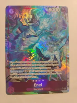 Enel OP15-060 SR ALT ART (AA) | Adventure on Kami's Island | One Piece TCG | EN - Image 1