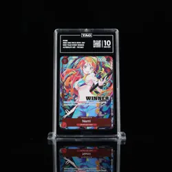 One Piece TCG Nami New Year Event Winner ST01-007 TAG 10 - Image 2