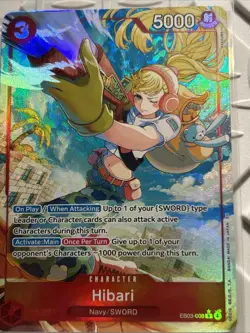 Hibari (Alternate Art) EB03-008 Extra Booster: One Piece Heroines Edition Foil - Image 1