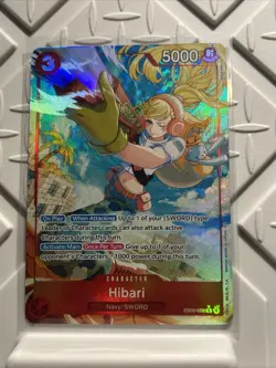 Hibari (Alternate Art) EB03-008 Extra Booster: One Piece Heroines Edition Foil - Image 2